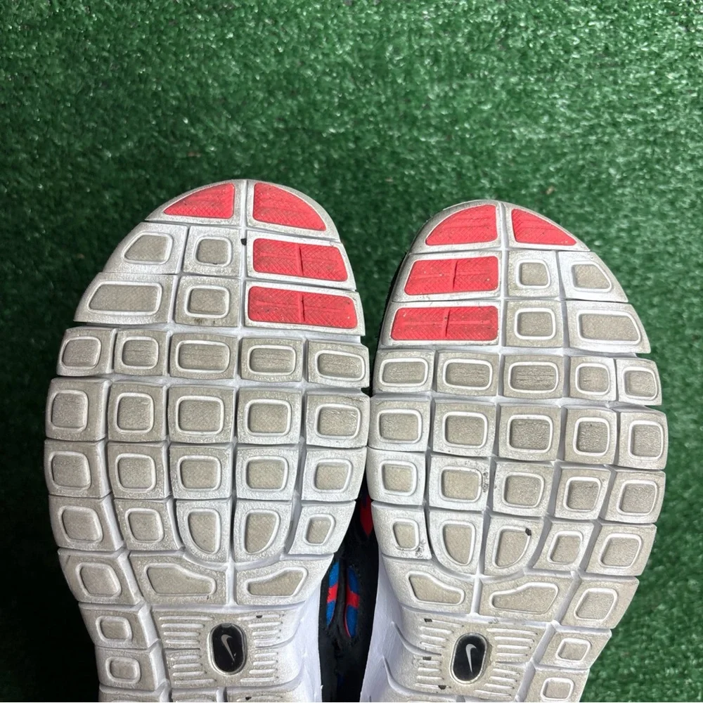 Nike Free Run 2 Blue Red‎ Running Shoes Sneakers Womens Size 8.5 (7Y)